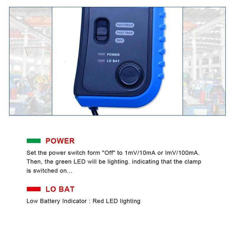 Hantek CC-65 CC-650 осциллограф AC/DC токовые клещи зонд 20 кГц/400 Гц пропускная способность 1mV/10mA 65A/650A с BNC штекер