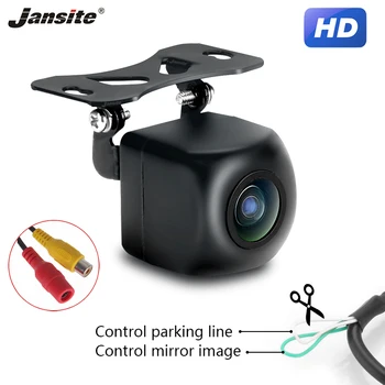 

Jansite Rear View Camera Waterproof Universal Car Back Reverse Cameras CCD Night Vision Parking Assistance Reversing HD image