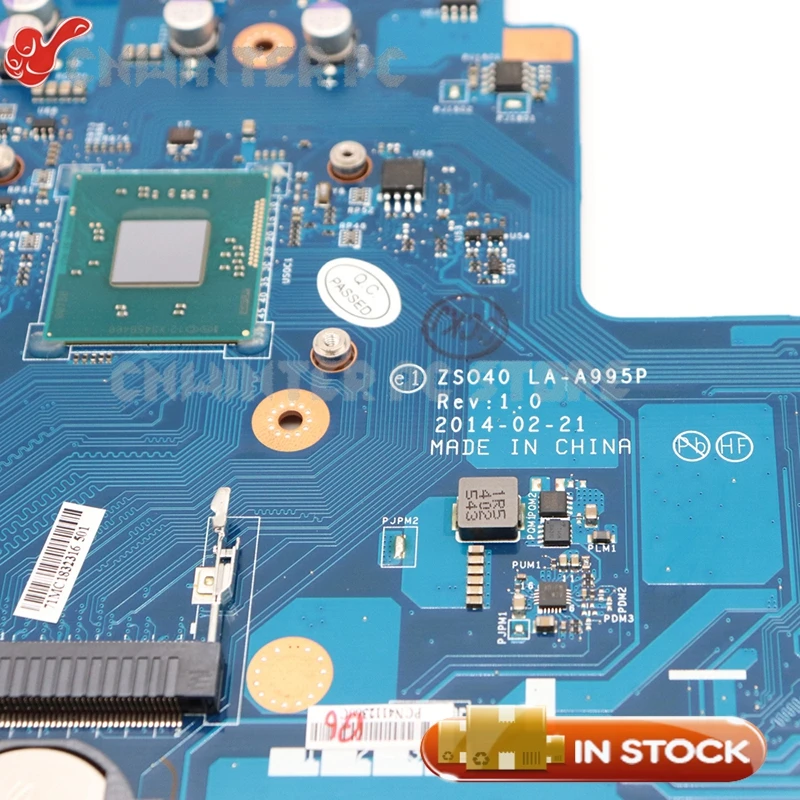 NOKOTION 775632-501 775632-001 для ноутбука hp 14-r 240 g3 Материнская плата ноутбука ZS040 LA-A995P материнская плата с процессор на плате