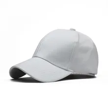 Мужские и женские шапки ПУ Кепка уличные спортивные однотонные кепки бейсбольная шляпа козырек шляпа подарок