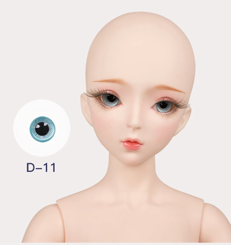 DBS 1/3 bjd кукла глазное яблоко 14 мм для 60 см bjd кукла, только глазное яблоко без куклы без головы