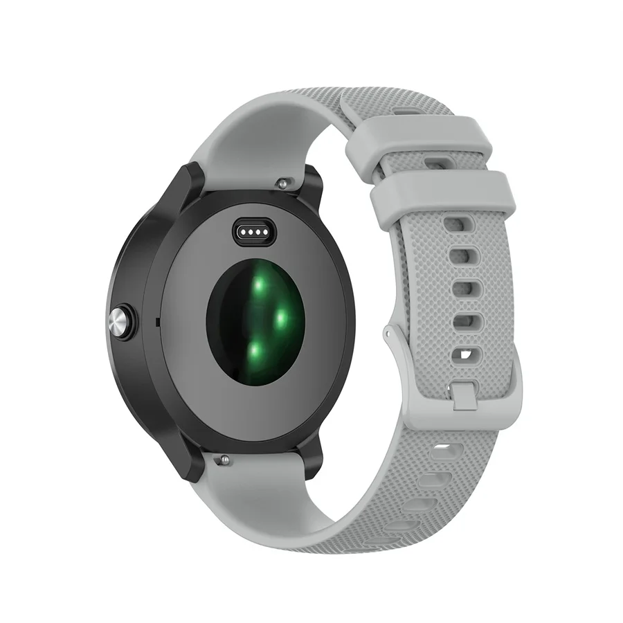 FIFATA 22 мм 20 мм 18 мм силиконовый браслет для Garmin Vivoactive3 4 4S Смарт-часы ремешок для Vivoactive 4 4S 3 спортивный браслет