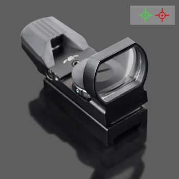 

Tactical Red Dot Scope 11/22mm Holographic Mirror with Red and Blue HD Riflescope Pistol Airsoft Outdoor Leisure Hunting