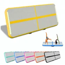 3 м надувной воздушный трек гимнастические матрасы в тренажерном зале и сушить в стиральной машине Airtrack пол Йога Олимпийских игр, борьба його Матовый Электрический воздушный насос