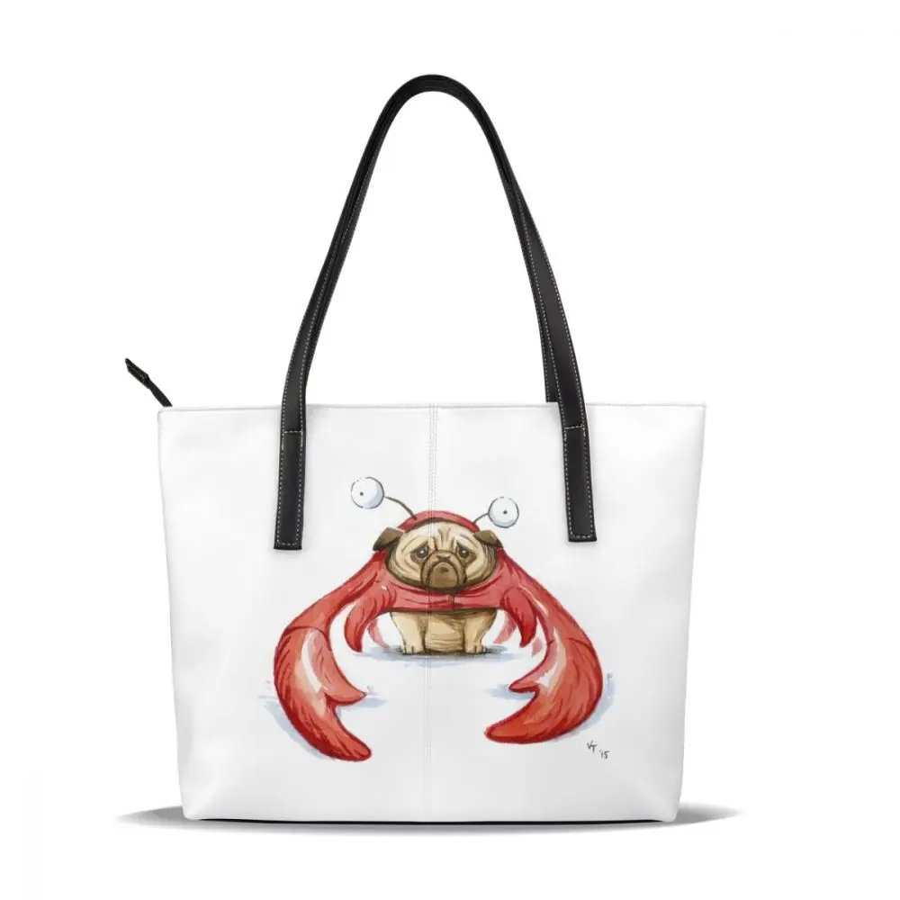 Сумка Lobster омаровый топ-Ручка Сумки подростковая женская кожаная сумка с узором большие школьные женские сумки