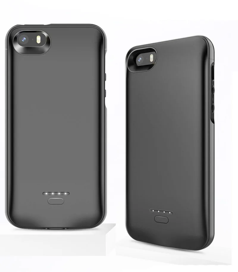 Ультратонкая батарея зарядное устройство чехол для iphone 5 5S SE внешняя крышка зарядного устройства ультра резервного питания банк зарядный чехол для iphone 5S
