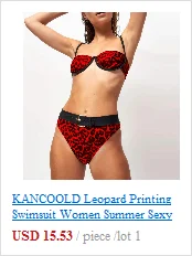 KANCOOLD 2019 Women Causal Swimsuit Sexy One-Piece High Waist Striped Bathing Suit For Women Swimsuit Beachwear Bathing Suit 12