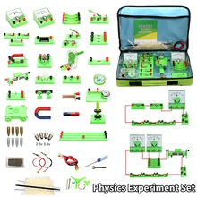 

Physics Science Lab Experimental Tools Set Basic Electricity Discovery Circuit Magnetism Experiment Kits for Junior High School