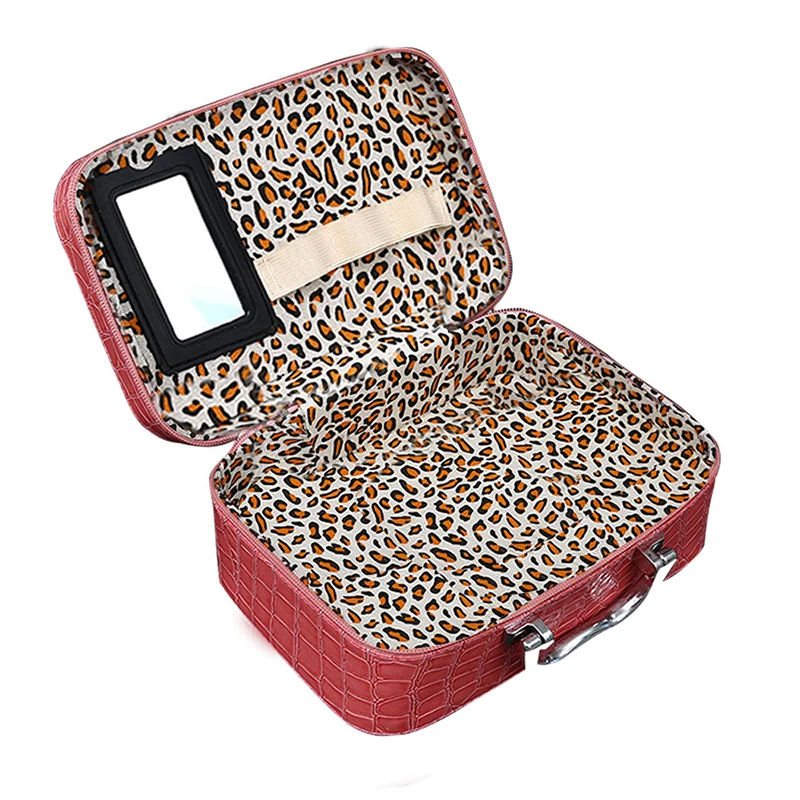

Portable Makeup Organizer Storage Bag Box For Travel Home Marble Printed PU Leather Container Case Women Toiletries Cosmetic Bag