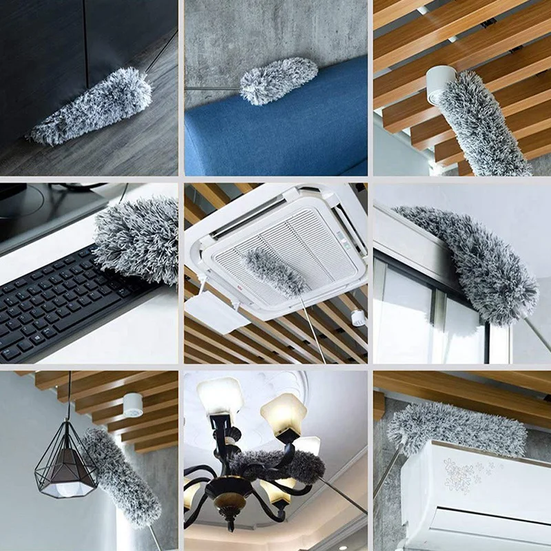 Пыльник из миньфибры с телескопическим удлинителем не царапается сгибаемый