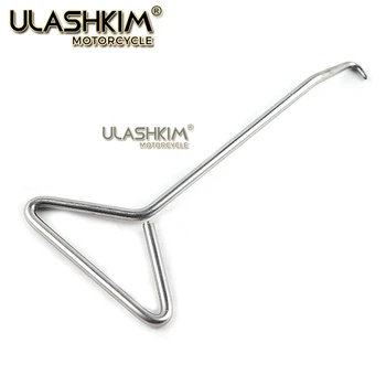 

Universal Motorcycle Exhaust Muffler Escape install Tools Hooks and Springs