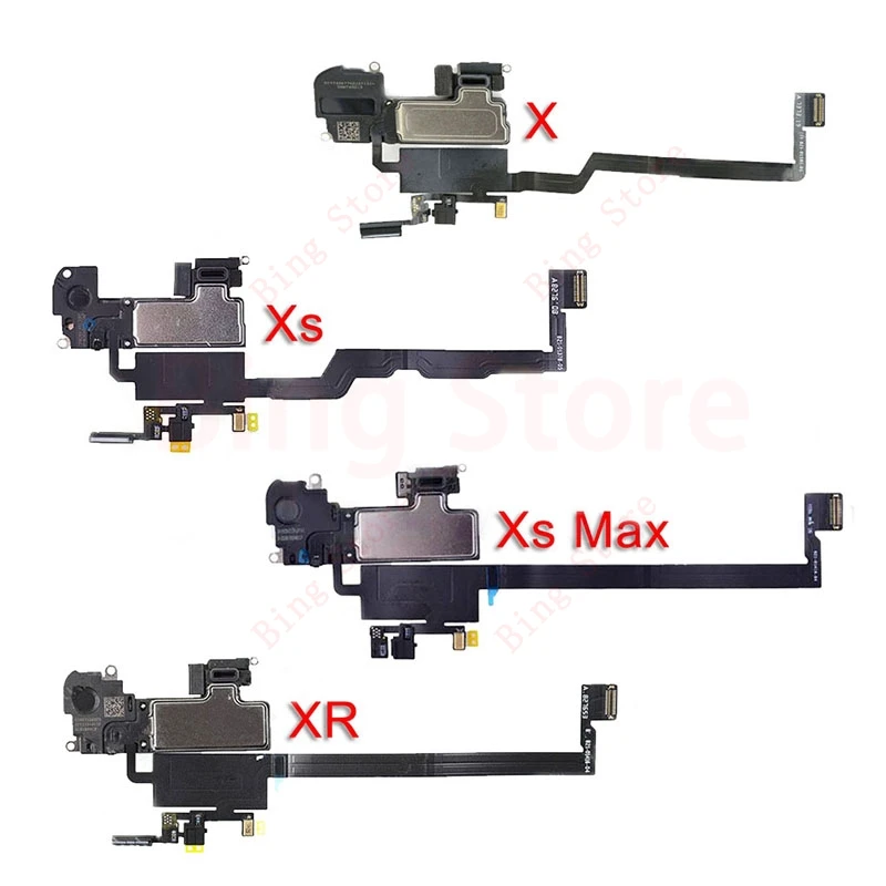 

For iPhone X XS Max XR Ambient Proximity Light Sensor Flex Cable Ribbon with Ear Speaker Replacement Parts