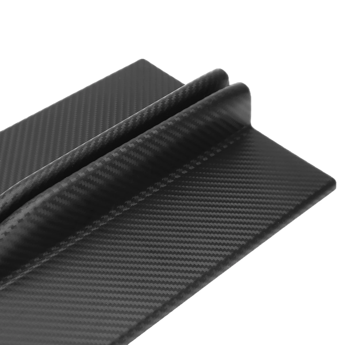 2Pcs Universal Classic 74.5cm Carbon Fiber Car Side Skirt Rocker Splitters Anti-Scratch Protector Auto Vehicle Modified Kit