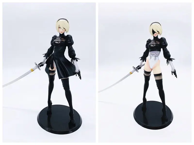 1" NieR автоматы 2b Йорга № 2 Тип B модель костюм Сменные ПВХ Фигурки Рождественские подарки