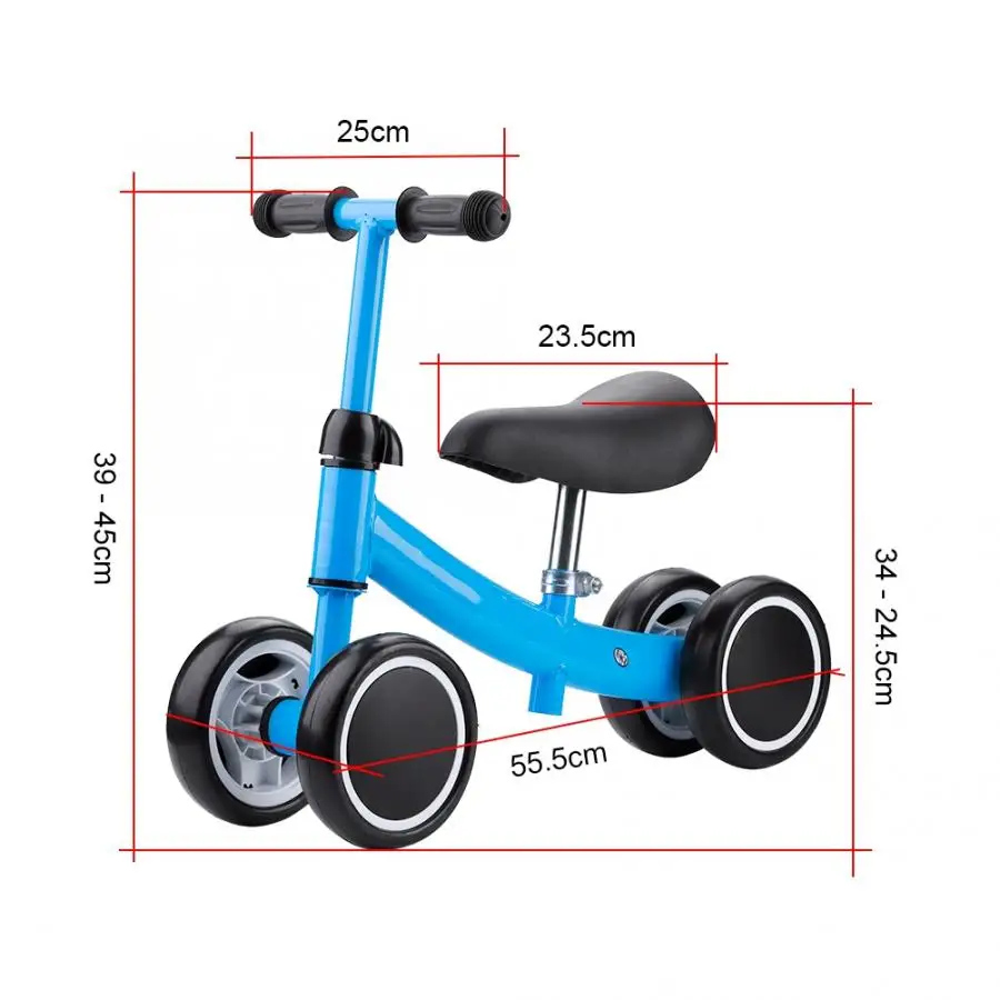 Clearance Baby Balance Bicycle Children No Pedal Bicycle Balance Training Mini Bike Scooter Walker Scooters for 1-2 Years Old Baby 5