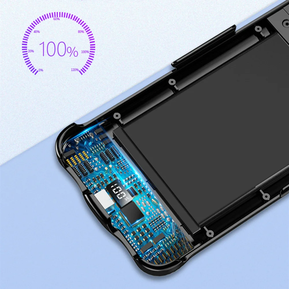 Чехол для аккумулятора 8000 мАч для iphone XS Max XR, внешний аккумулятор, чехол для iphone 6, 6s, 7, 8 Plus, чехол для зарядного устройства