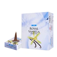 3/6/12 Коробки с надписью «let индийские Ладан конусов ванили ароматы для дома Высокое Качество Конусная Ладан с Ладан держатель купить оптом Китай(материк