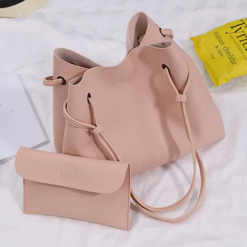 

Autumn And Winter Korean-style Picture-in-One-Shoulder Cross-body Large Bag Fashion Different Size Bags Hot Sales Large Bag