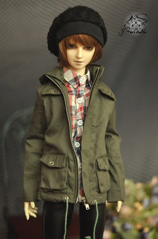 

1/4 1/3 BJD doll Hooded jacket coat clothes Accessories for BJD/SD MSD SD13 SD17,not include doll,shoes,wig and other E2617