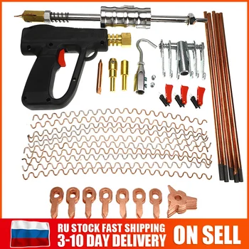 

86 Pcs Car Body Dent Repair Equipment kit Spot Welding Spotter Welder Gun Removing Straightenging Dents Remover Device Set