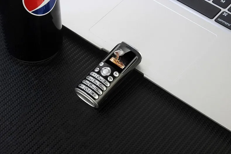 black Супер Мини K8 кнопочный мобильный телефон, две sim-карты, Bluetooth, камера, дозвон, 1,0 дюймов, Hands Phone, MP3, маленький китайский дешевый мобильный телефон - Цвет: black