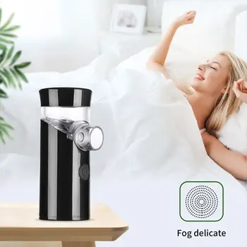 

1Pc Handheld Ultrasonic Nebulizer Portable Mute Asthma Inhaler Atomizer USB Rechargeable Mini Medical Nebulizer for Children New