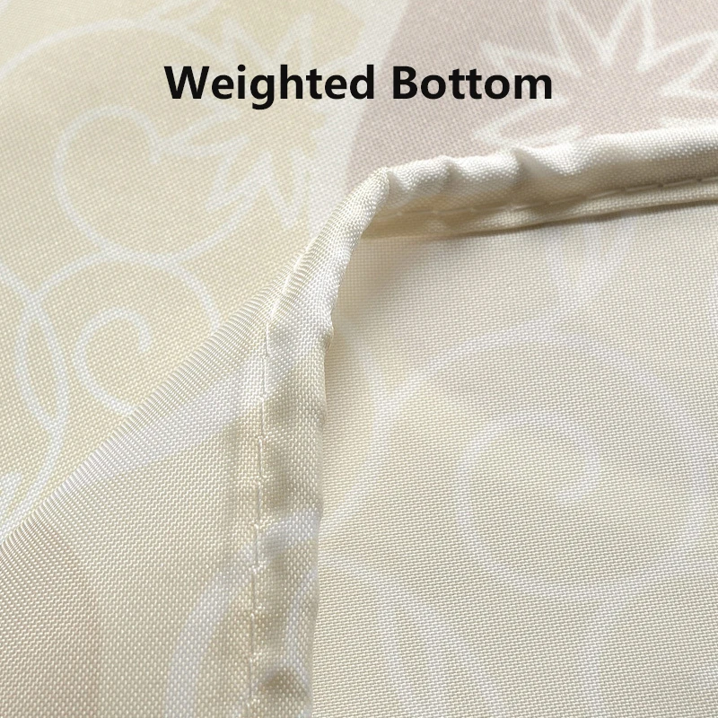 Yellow Geometry Pattern Bathroom Shower Curtain Thickened Polyester Fabric Waterproof Shower Curtains Simple and Modern Curtain