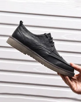 

DZM23 men's shoes summer breathable leather shoes men's British business casual shoes versatile shoes men's fashionable