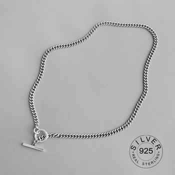 

Real 925 Sterling Silver Animal bear Choker Necklace For Fashion Women Party cute Fine Jewelry MInimalist Accessories