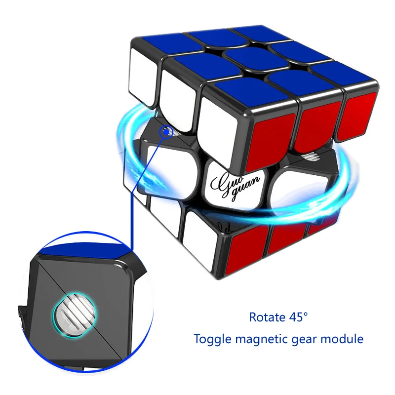 MOYU YueXiao EDM Магнитный кубик рубика профессиональный скоростной пазл куб 3x3x3 56 см Magci Кубики Игрушки Magico Cubo профессиональные дети для взрослых образование 3х3 Кубик-рубик кубик головоломка подарок