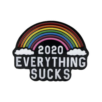 2020 все сосёт Эмаль Брошь шпильки отворот булавка облако значок булавки броши