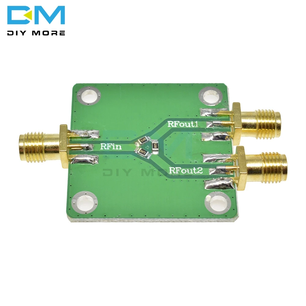 DC-5G RF микроволновый резистор распределитель питания модуль микроволновой мощности Сплит-тер радиочастотный делитель 1 Сплит 2 SMA-K 50 Ом