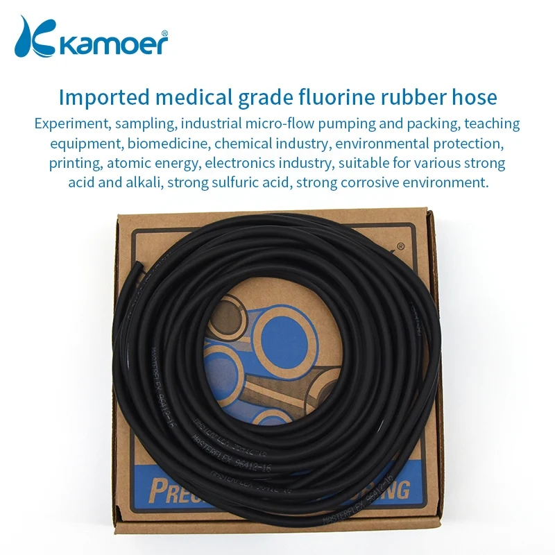 Kamoer Saint-Gobain Masterflex tube Peristaltic Pump Viton Tube with High Chemical Resistance and Excellent Corrosion Resistance