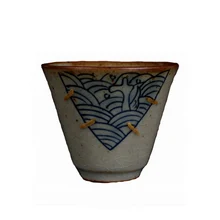 Новинка; в стиле ретро; в печь для обжига керамики изменения Кунг чашки fu керамический чайник ручной работы тонкие чашки труба Чай мастер чашки