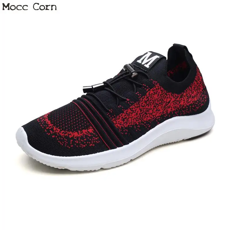 

Spring Summer Breathable Casual Shoes Men Mesh Slip On Sneakers Low Mens Trainers Tenis Masculino Adulto Black Sports Shoes Male