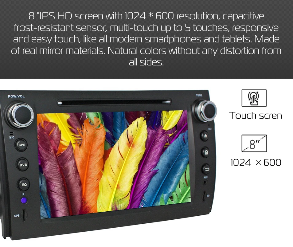 Excellent Marubox KD8072 DSP, 64GB 2Din Car DVD Player for Suzuki SX4 2007-2013, Car Multimedia Player, Android 9.0, 8 Core with DVD 4