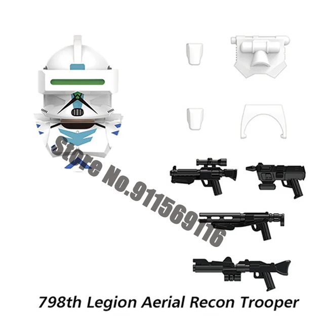 DISNEY Republic Commando Clone 501st Troopers Building Blocks Force 99 Scorch RC-1138 Sev Crosshair Wrecker Bricks Figures Toys D-X1629