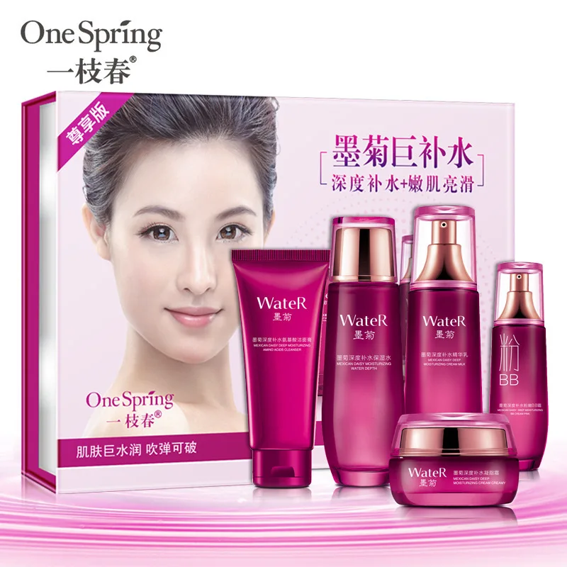 

Yi Zhichun Mexican Giant Water Set Facial Care Cosmetics & Skin Care Eyebrow Pencil Air Cushion Cream Cosmetics Set Wholesale
