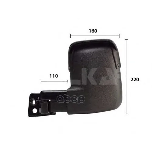 Зеркало Наружное В Сборе Лев,Ручн, Выпукл(Коротк Арм) Ford: Transit- 91-94 PATRON арт. PMG1242M01