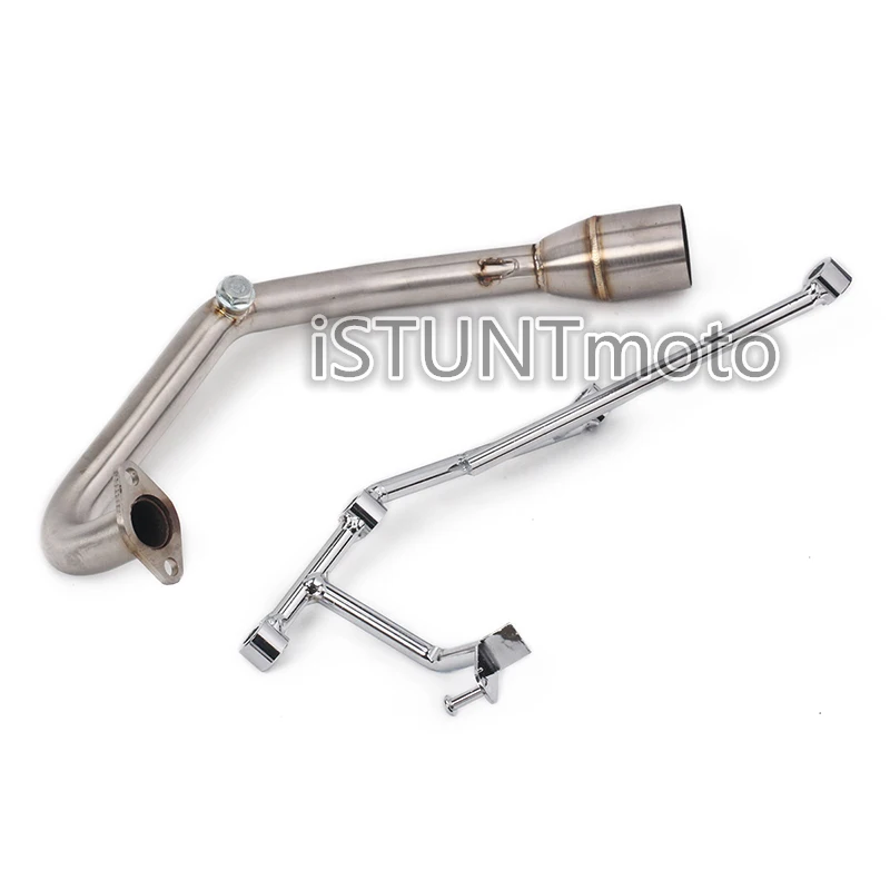 Слипоны Для Sym GR125 GR150 125CC 150CC мотоциклетные выхлопные Escape Moto Модифицированная Передняя Соединительная труба