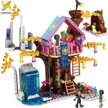 

526pcs Tree House Building Blocks Friends Princess Bricks City Architecture Girls Series Friendship Set Toys for Children Gift