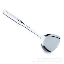 304 нержавеющая сталь немагнитное зеркало свет шпатель кухонные принадлежности Германия приготовление пищи Ladel настраиваемые, с логотипом