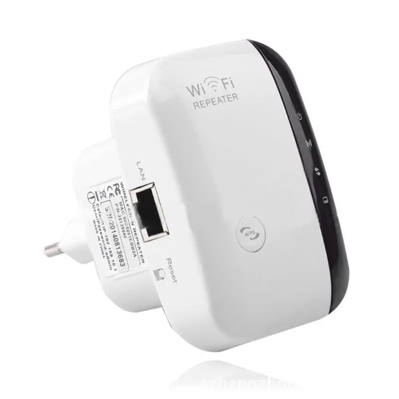 

WiFi Range Extender Up to 300Mbps Repeater 2.4G Network WiFi Signal Booster