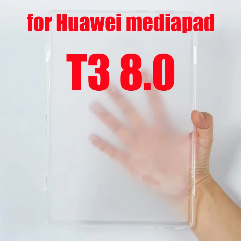 Transparent Soft TPU Protective Tablet Case - Enhanced Durability and Flexibility