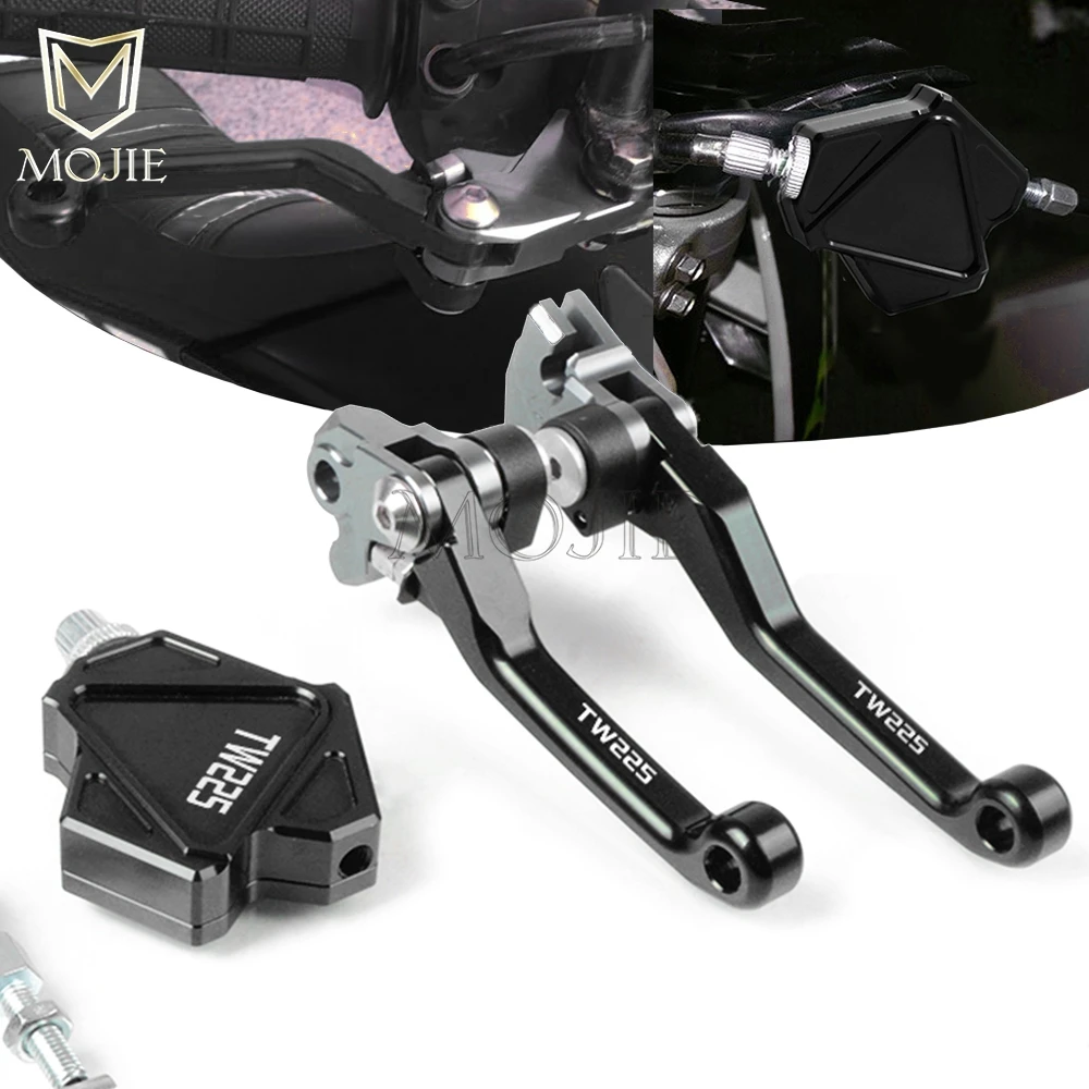 Для YAMAHA TW225 TW 225 2002- Кроссовый ЧПУ поворотный тормоз трюк рычаг сцепления простая кабельная система для кроссового мотоцикла