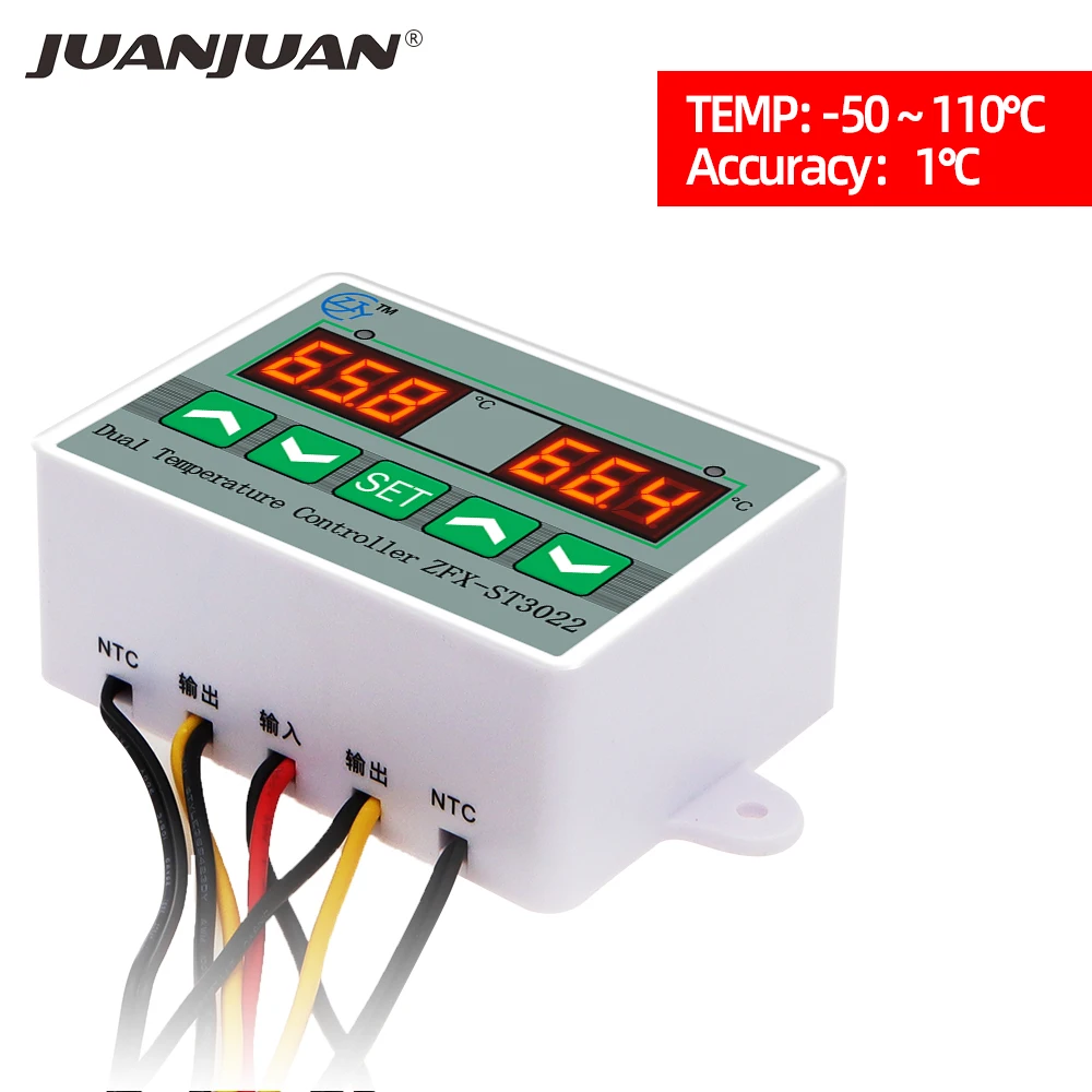 Gistuch Regolatore di temperatura CA 110 V-220 V, termostato digitale