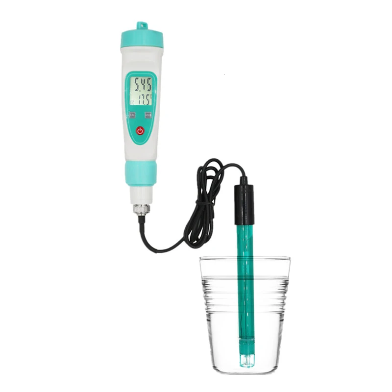 ph220w Цифровой рН-метр Ph-20/ph-220/ph-20w/ph-220w рН-тестер Портативный 0-14 PH Ручка Тип прецизионный инструмент с 3 шт. Ph буфера мощности - Цвет: ph220w
