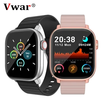 

Vwar Sports Smart Watch with Knob Encoder IP68 Waterproof Fitness Tracker Heart Rate Smartwatch IWO GTS for Apple Xiaomi Phone