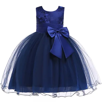 

2019 new toddler girl dresses party and wedding princess flower girls summer dress birthday party new year costume eleglant
