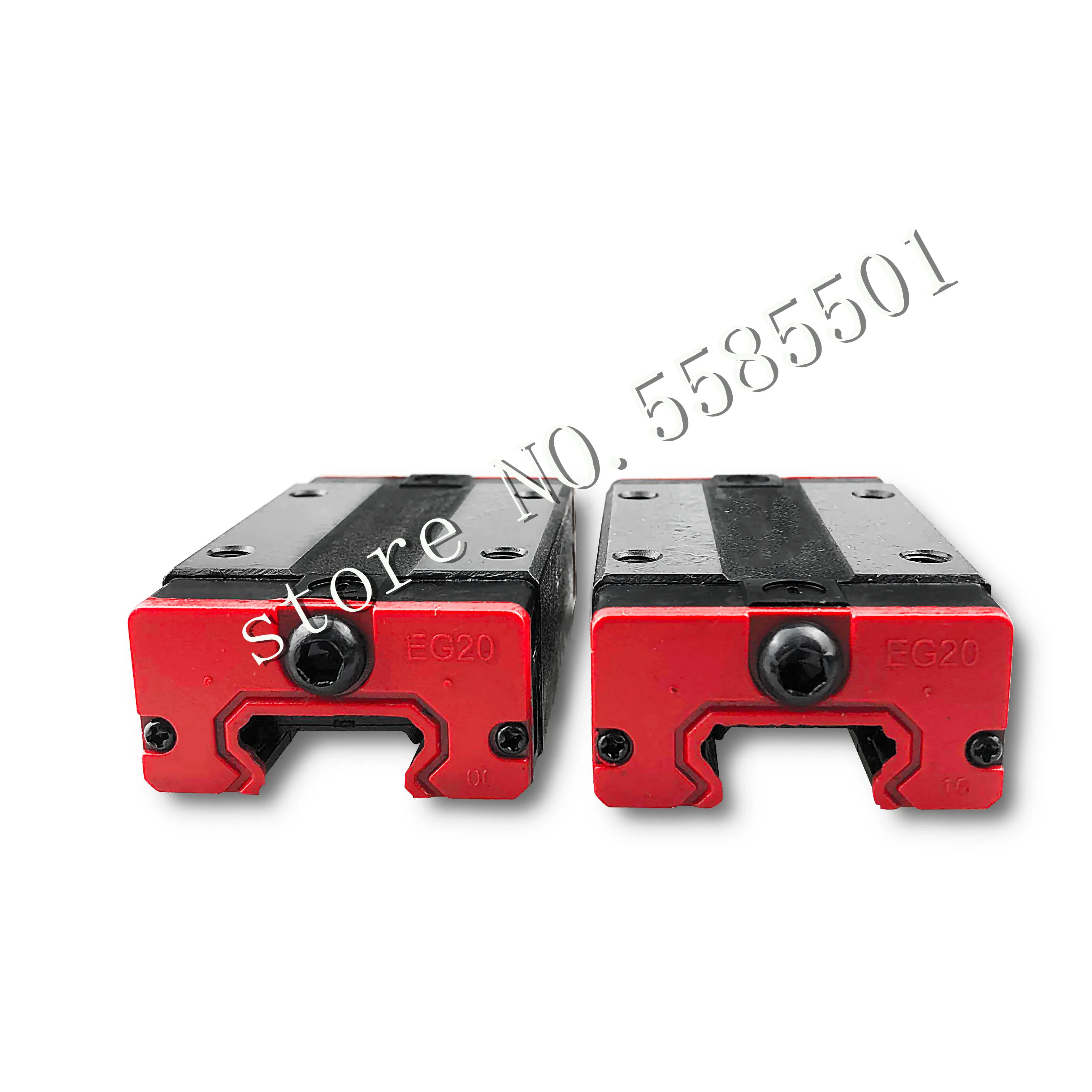 US $168.16 Linear Rail 2pcs EGR25 12002550mm Rail4pcs EGH25CAEGW25CC Linear Guide With Block Carriage CNC 3D Print Part
